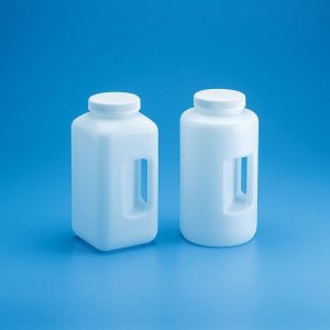 Wide Mouth Square Bottle